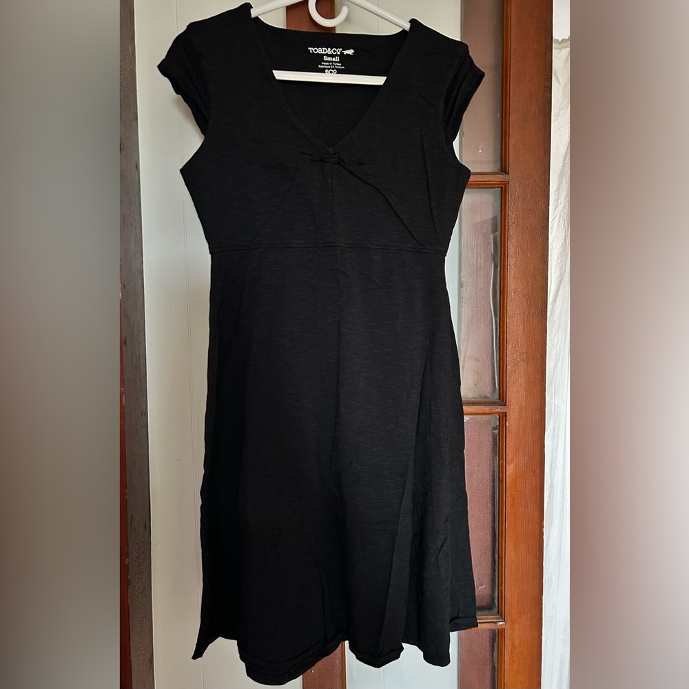Toad&Co Black Mini Dress